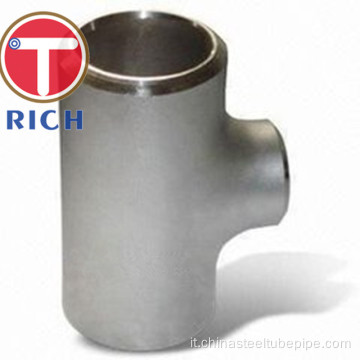 Tee di riduzione in acciaio inossidabile saldato TORICH GB / T12459